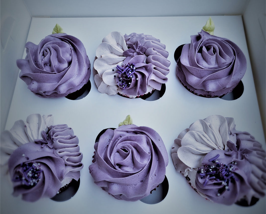 Gluten Free Floral Cupcakes