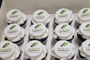 Corporate/Branded cupcakes